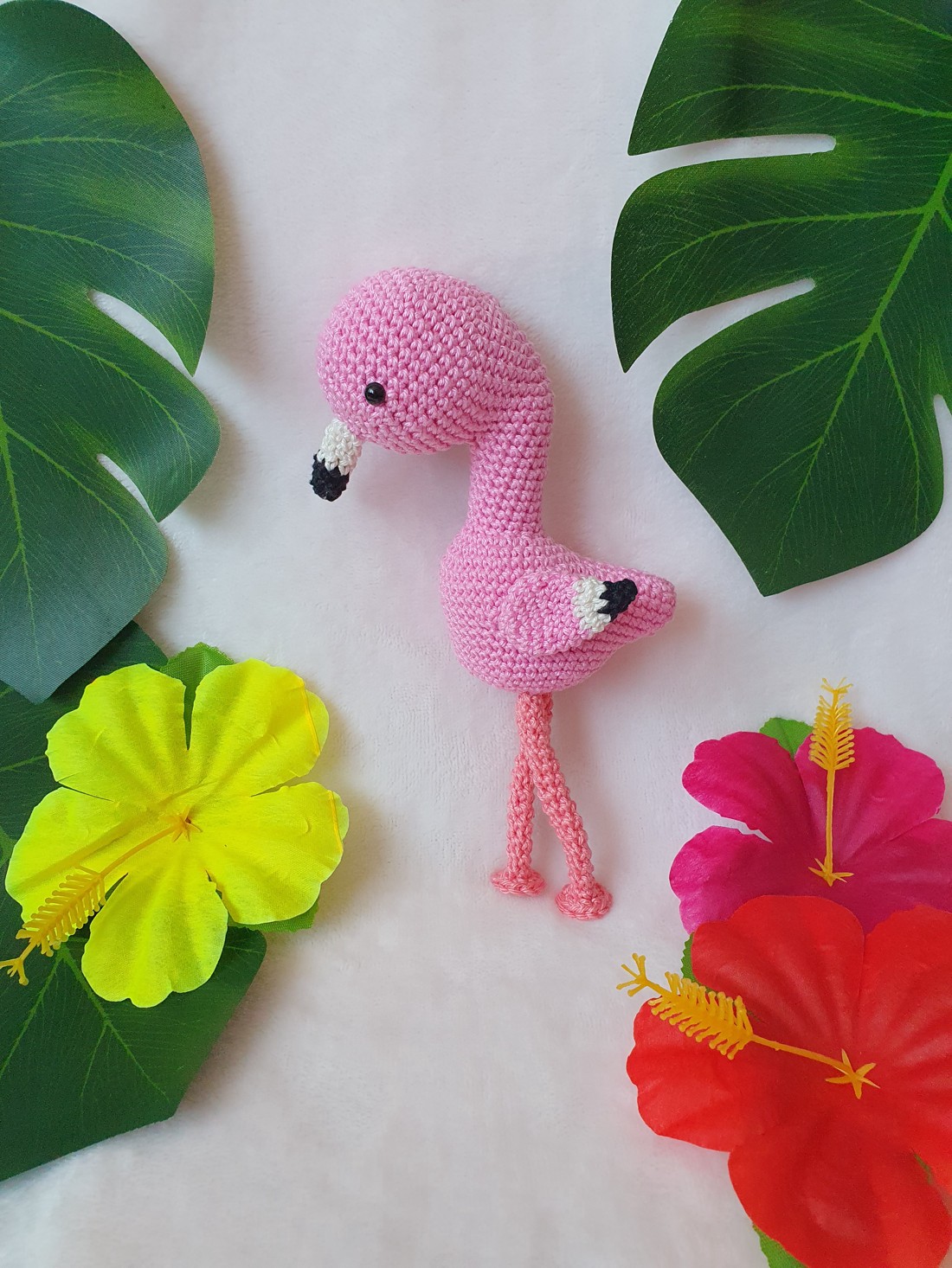 Croșetat flamingo - jucării și echipamente pentru copii - plușuri - păsări de pluș - Artynos.ro