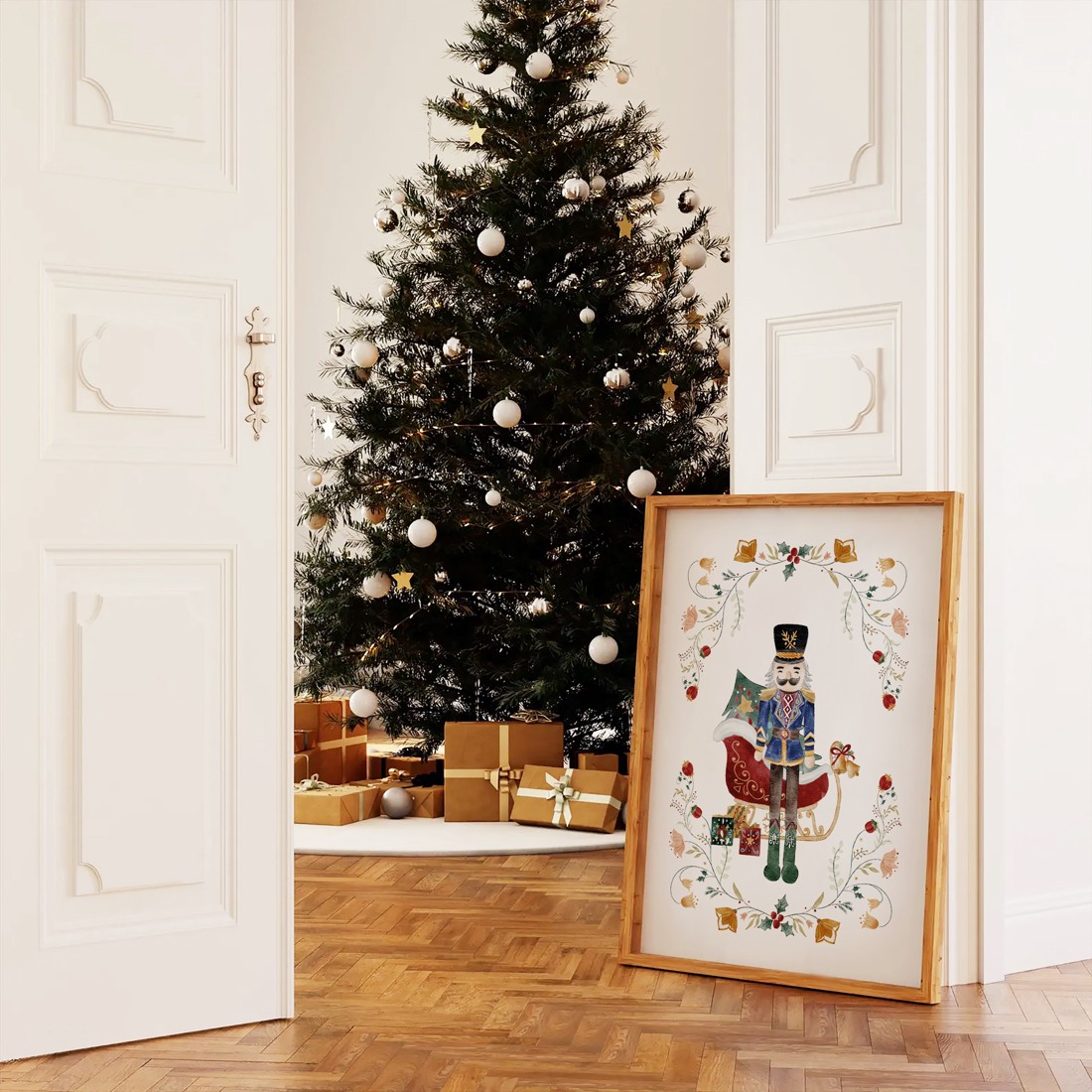 Spărgătorul de nuci Crăciun artă de perete, poster, decor - - Artynos.ro Spărgătorul de nuci Crăciun artă de perete, poster, decor - - Artynos.ro