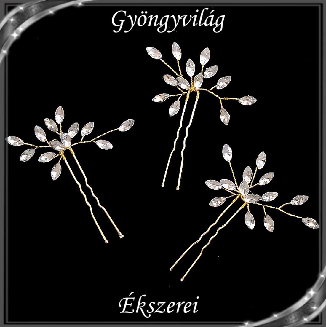 Bijuterii, ornamente de păr, catarame de păr: nuntă, mireasă, ornamente de păr casual S-H-TŰ06-1a 3db - - Artynos.ro Bijuterii, ornamente de păr, catarame de păr: nuntă, mireasă, ornamente de păr casual S-H-TŰ06-1a 3db - - Artynos.ro