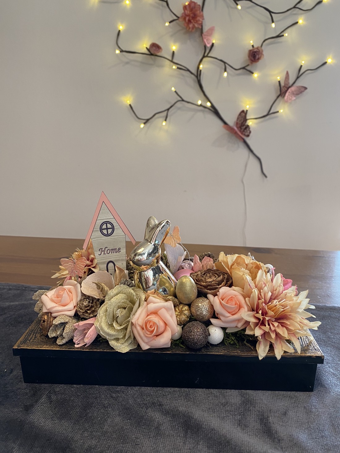 Decorațiuni florale de Paște pentru masă  -  - Artynos.ro