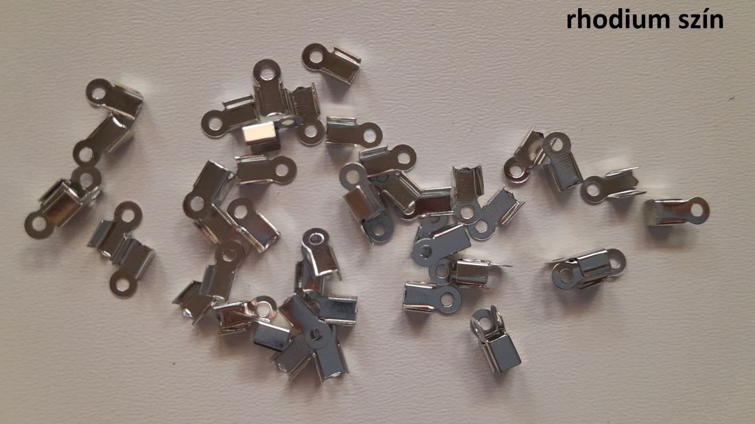 Capăt de cablu - 8x4 mm - 50 buc./pachet - culoare rodiu -  - Artynos.ro