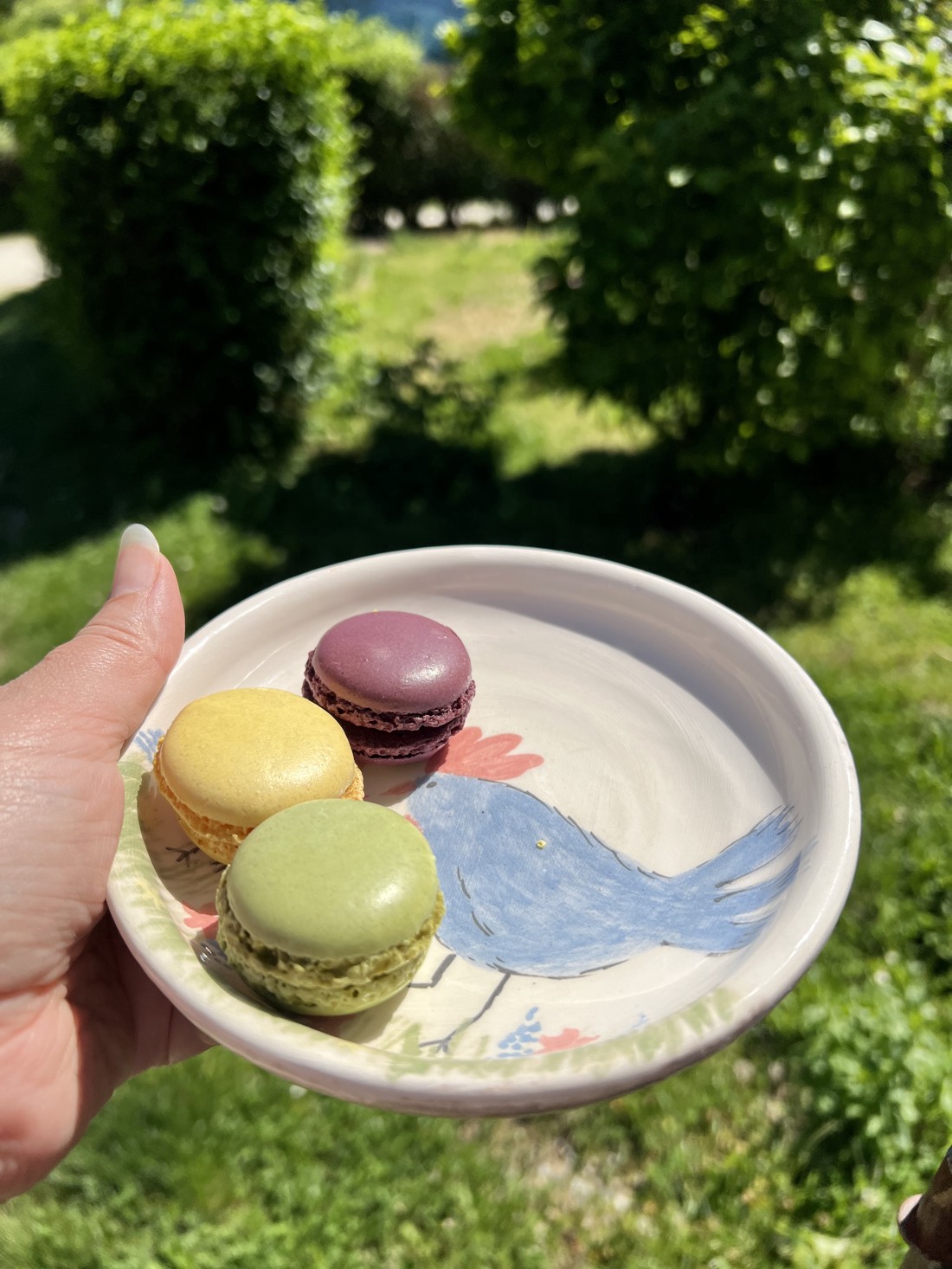 Farfurie de desert din ceramică Micul dejun la țară -  - Artynos.ro