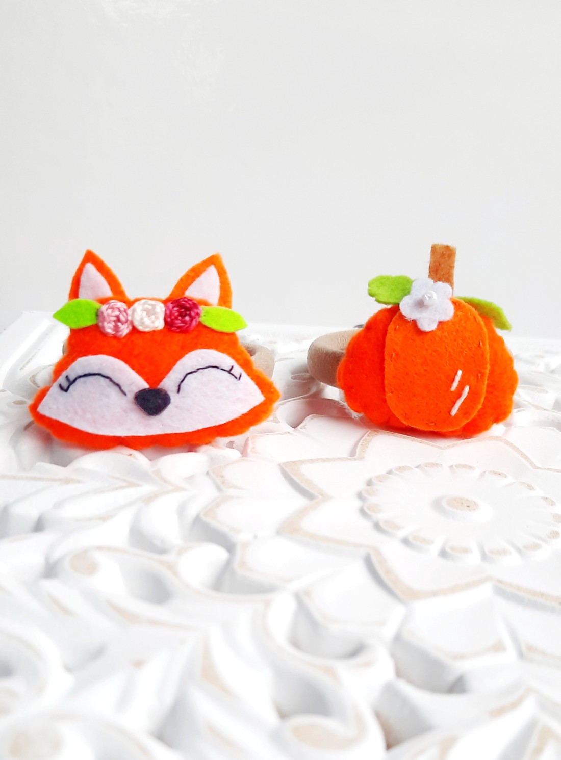 Foxy dovleac scrunchie pentru fete - - Artynos.ro Foxy dovleac scrunchie pentru fete - - Artynos.ro
