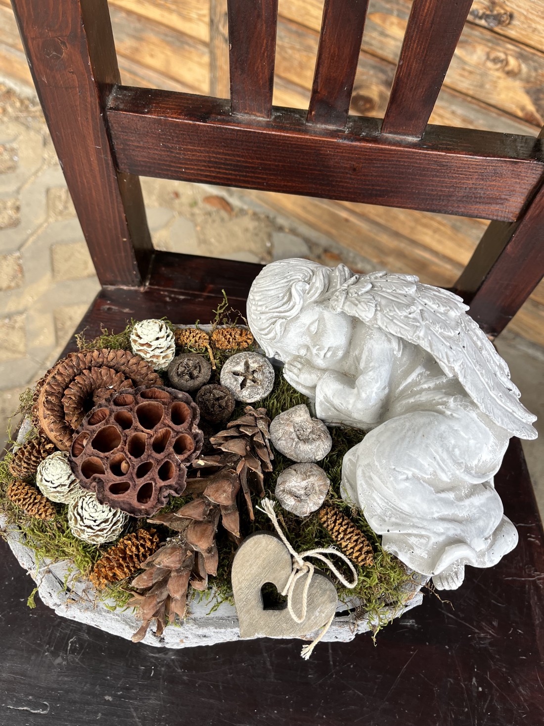 Cimitir Grave Ornament cu înger, ornament memorial - casă & stil de viață - obiecte religioase și de devoțiune - ornamente funerare - Artynos.ro