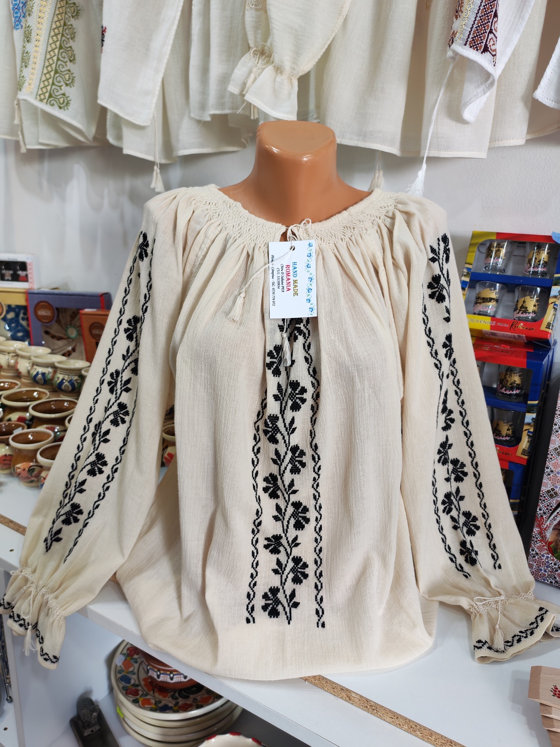 Ie model Garofita - îmbrăcăminte și modă - accesorii păr - elastic de păr - Artynos.ro