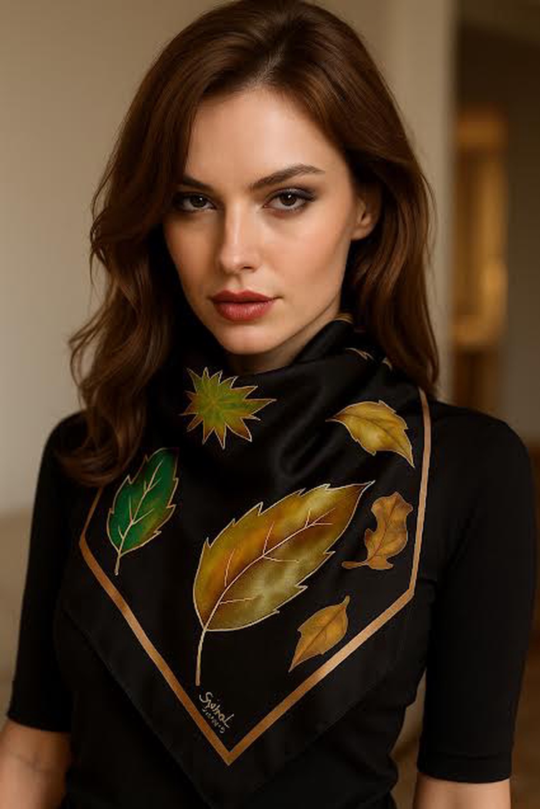 Selyemkend - îmbrăcăminte și modă - eșarfe, pălării, fularuri - șaluri - Artynos.ro