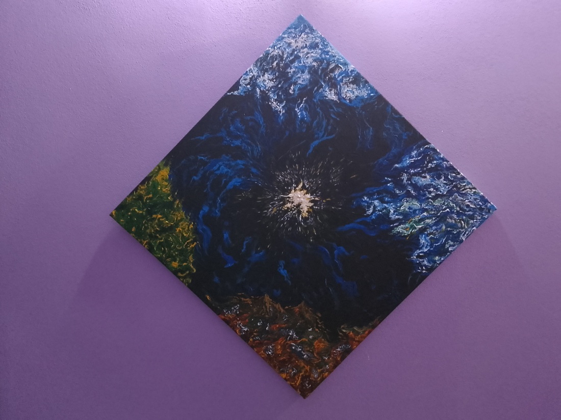 Cosmos 5 - arte vizuale și accesorii  - picturi - pictură acrilică - Artynos.ro