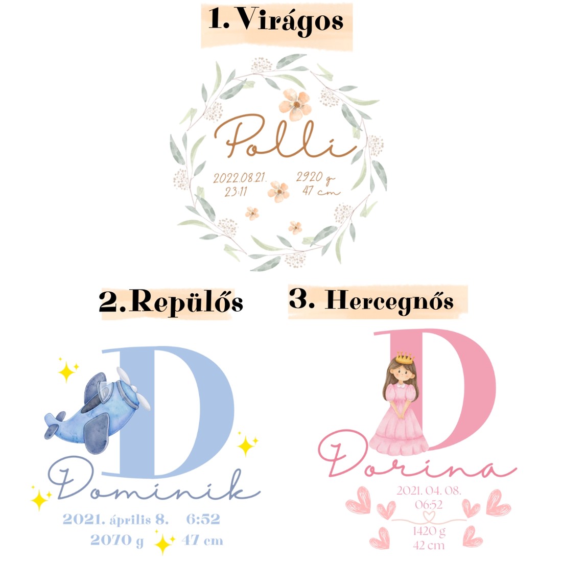 Elefant de pluș comemorativ - cu date de naștere -  - Artynos.ro