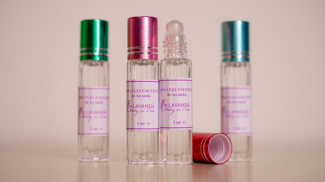 Ulei esențial de lavandă 100% pur � Roll-on 3 ml - igienă și înfrumusețare - produse de igienă personală - produse speciale pentru îngrijirea pielii - Artynos.ro