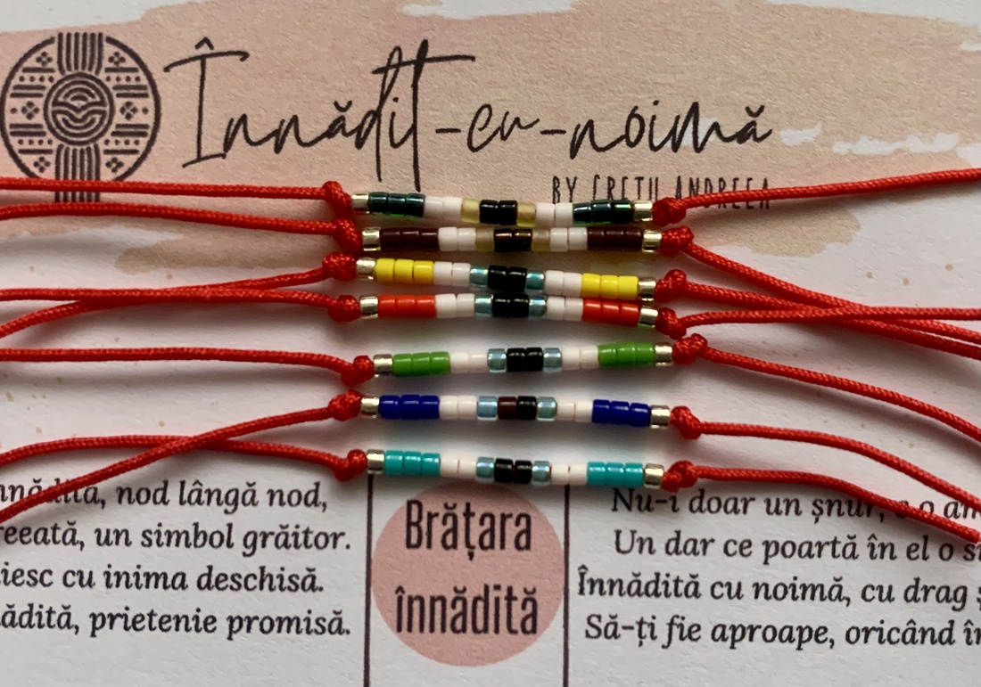 Brățară înnădită - casă & stil de viață - accesorii pentru decorat casa - decorațiuni cu tematică spirituală - mala - Artynos.ro Brățară înnădită - casă & stil de viață - accesorii pentru decorat casa - decorațiuni cu tematică spirituală - mala - Artynos.ro