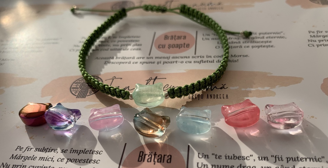 Bratara cu pisica - bijuterii - brățări - brățară charm - Artynos.ro Bratara cu pisica - bijuterii - brățări - brățară charm - Artynos.ro