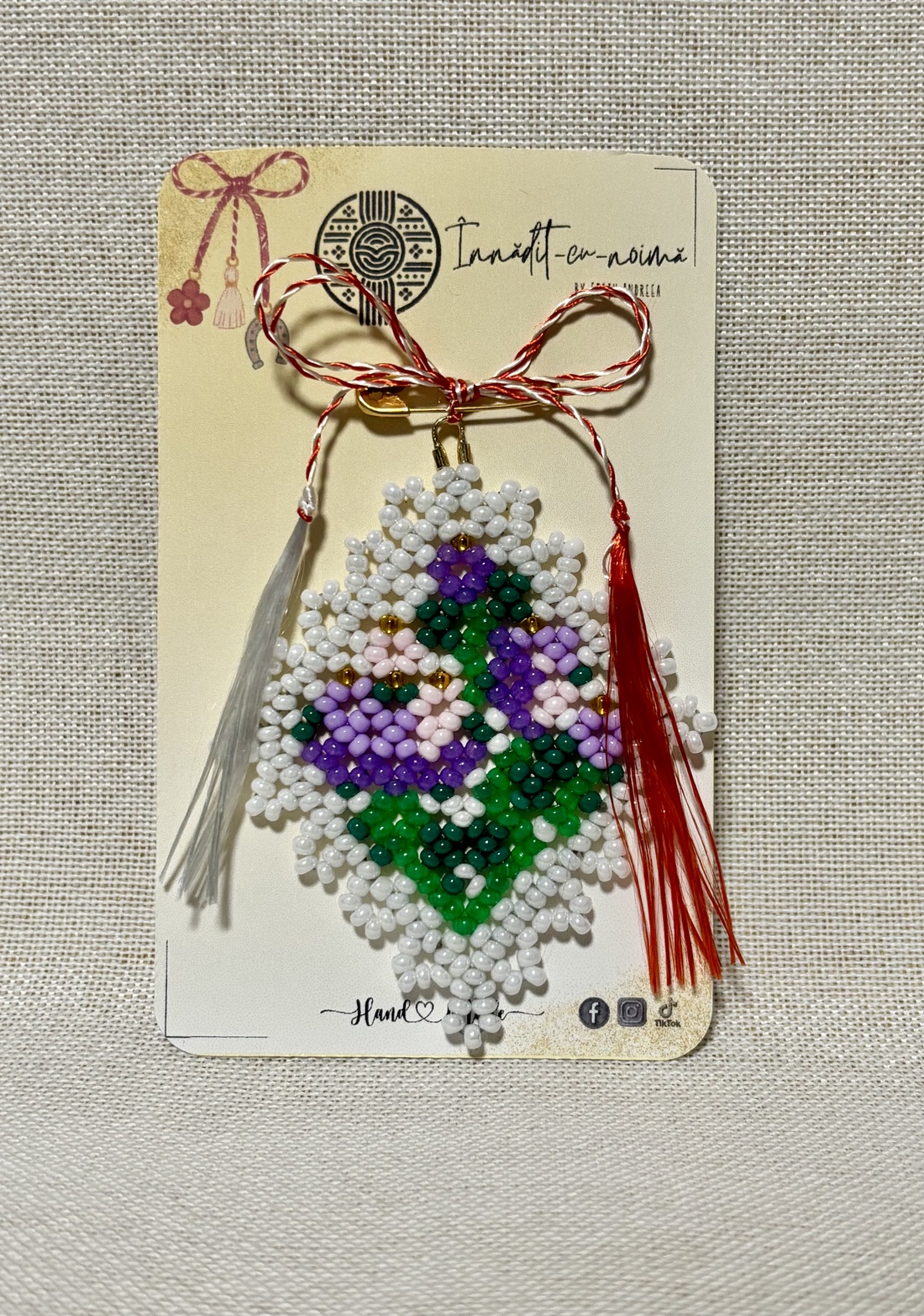 Mărți�or buchet de flori - bijuterii - mărțișor - Artynos.ro