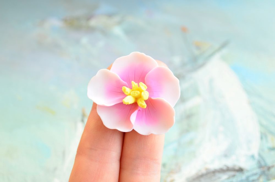 Floare de mar- Brosa martisor - bijuterii - broșe - Artynos.ro