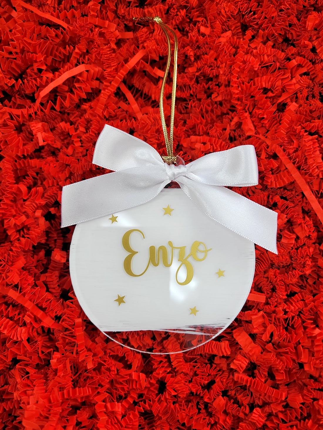 Set 3 Ornamente de Craciun pentru familie, personalizate cu nume - crăciun - decorațiuni de crăciun de casă - globuri de crăciun - Artynos.ro