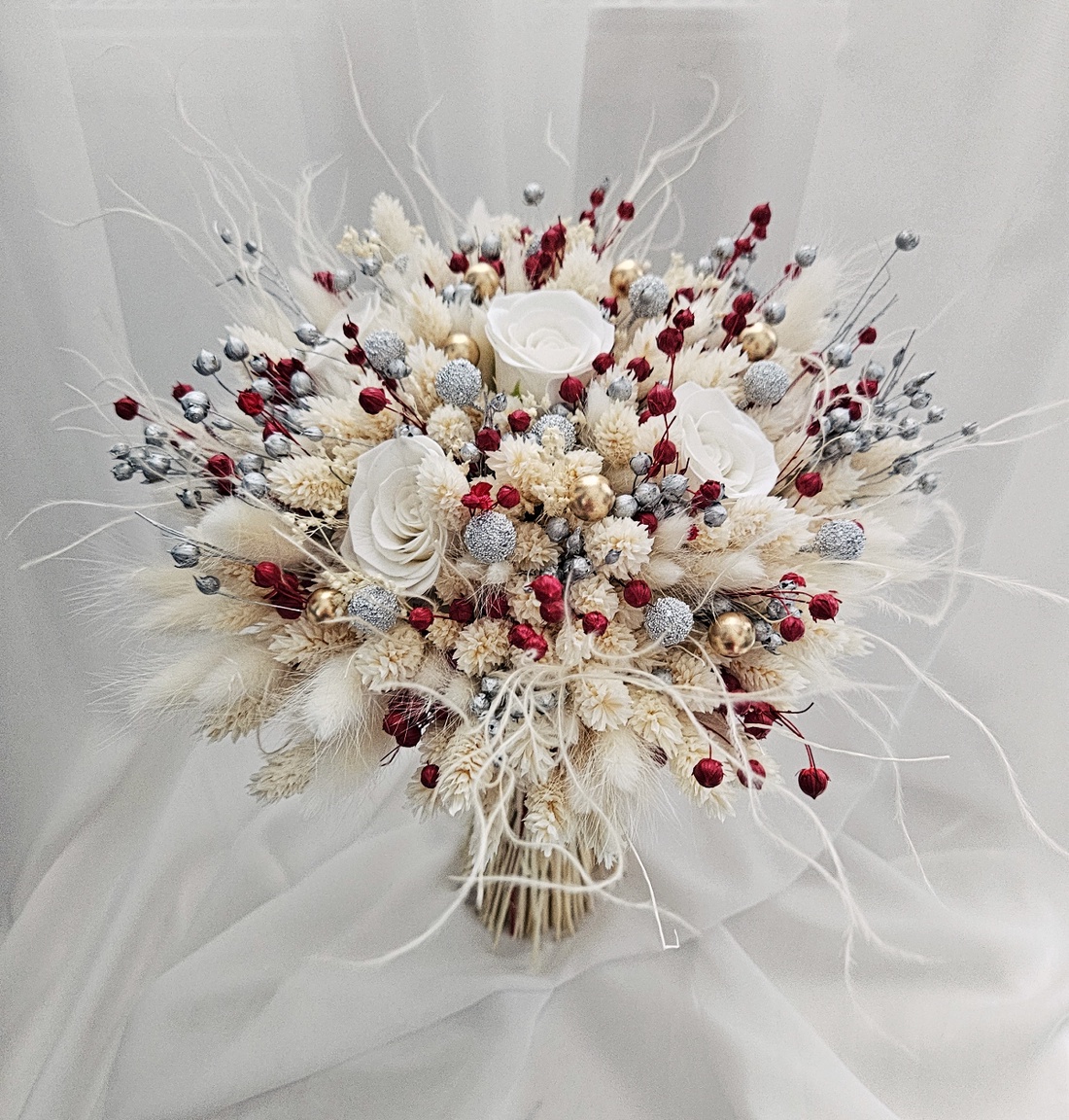 Buchet pentru nunta - accesorii nuntă - materiale decor pentru nuntă - lumânări de nuntă și suport lumânări - Artynos.ro