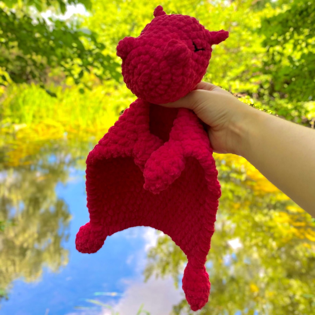 Paturica bebe crosetata amigurumi broasca/hipopotam/ crocodil 35 cm handmade - jucării și echipamente pentru copii - jucării bebeluși - pături bebeluși - Artynos.ro