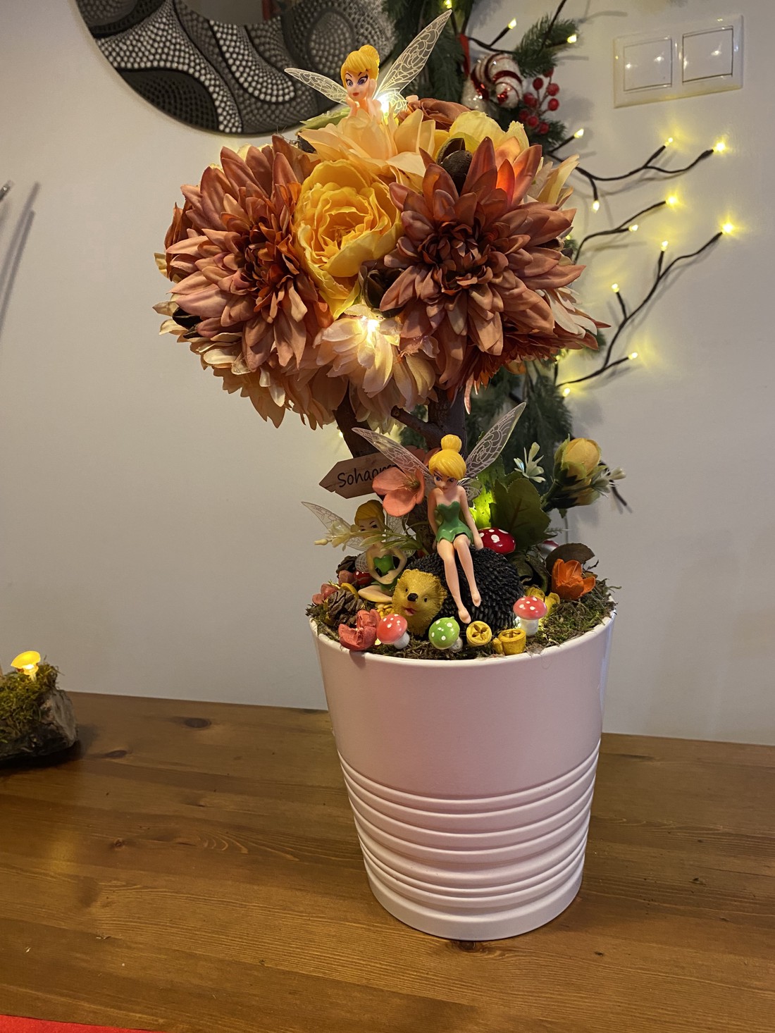  Decorațiuni de masă cu zâne Disney de primăvară  - casă & stil de viață - decorațiuni de casă - accesorii florale - flori în ghiveci - Artynos.ro