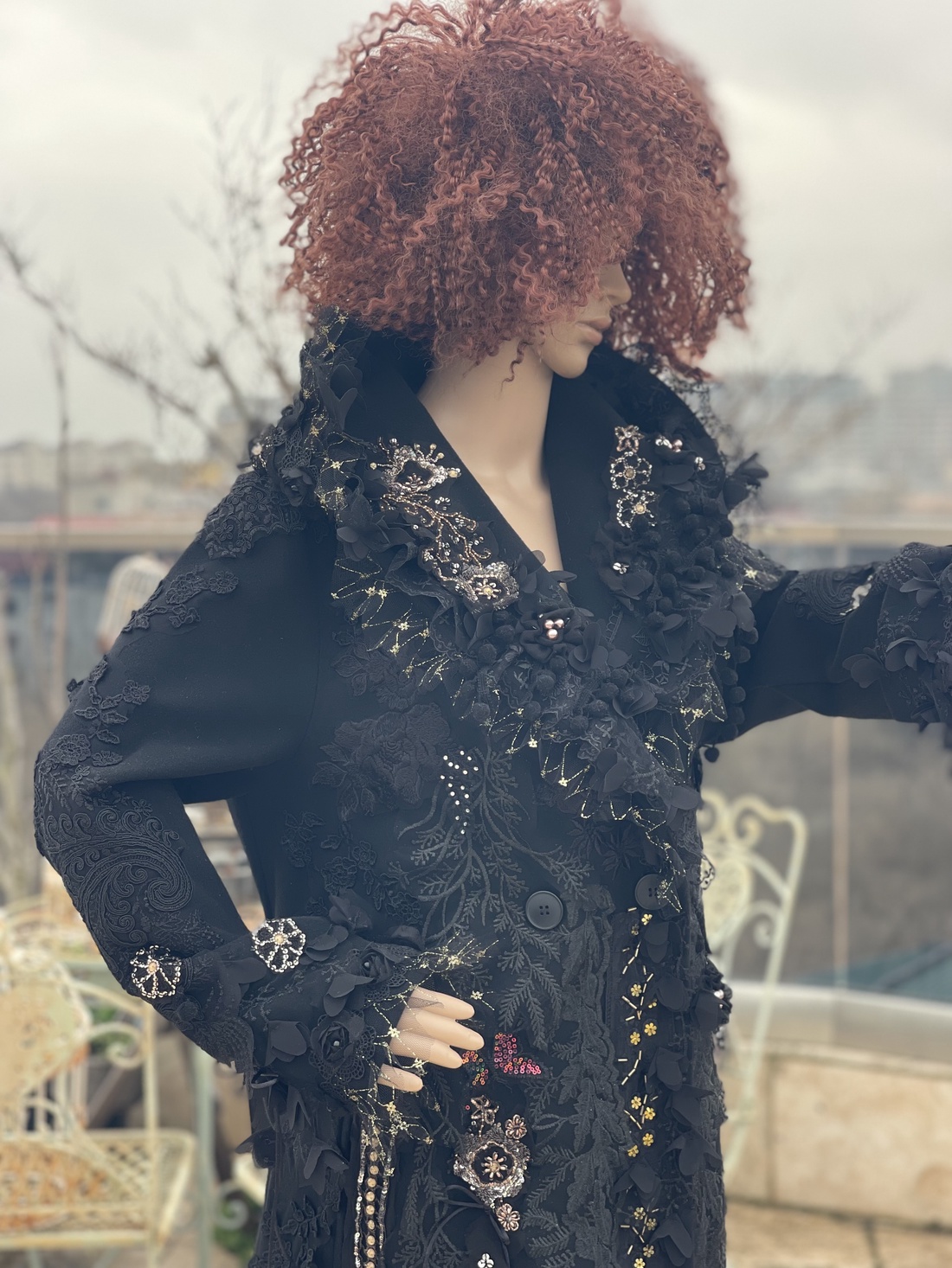 Palton cu aer boem Forgotten Dream - îmbrăcăminte și modă - haine damă - paltoane damă - Artynos.ro