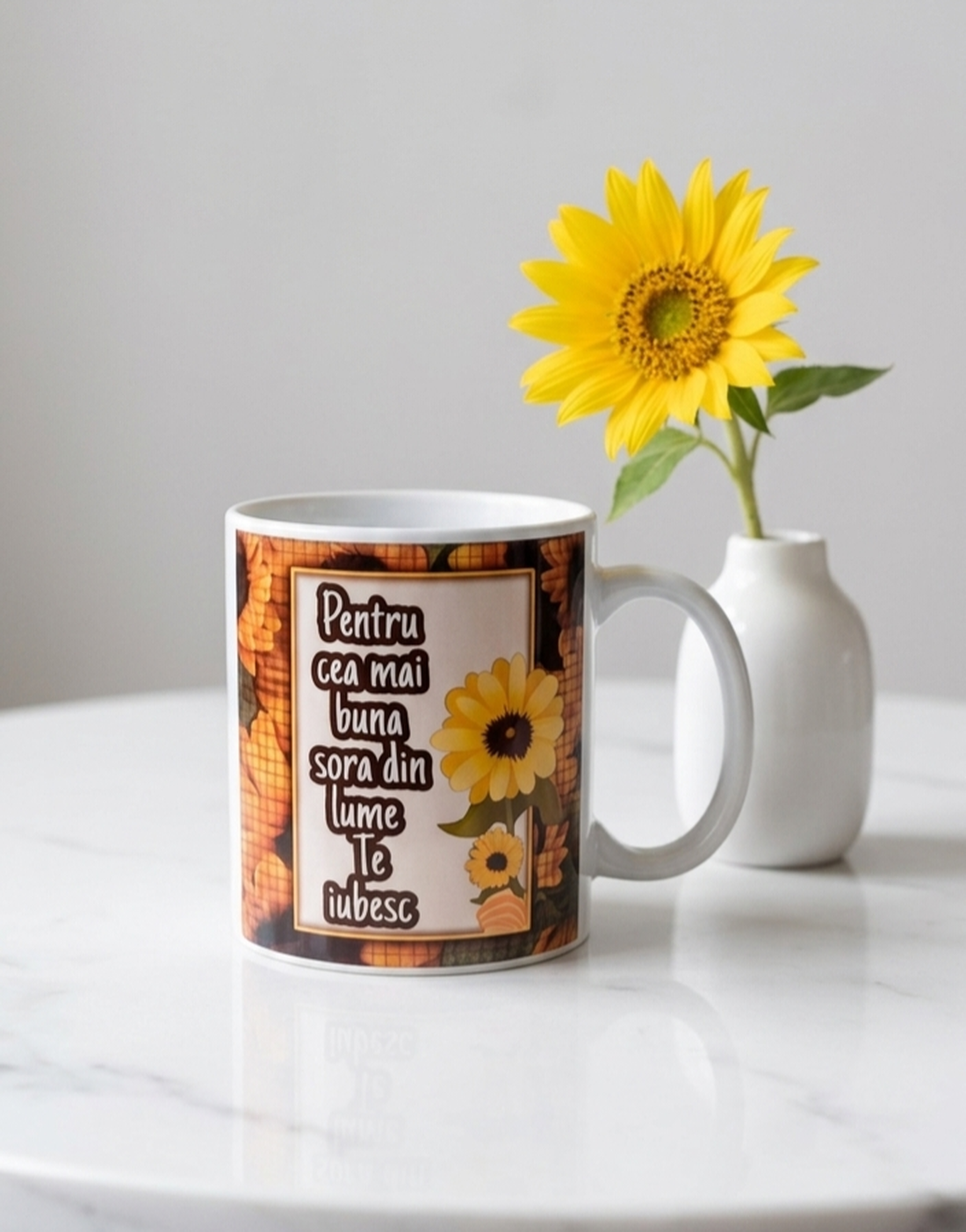 Set pentru Sora format din cana,magnet foto,breloc si tablou  - accesorii nuntă - amintiri și cadouri de nuntă - cadou nuntă - cutie de bani - Artynos.ro