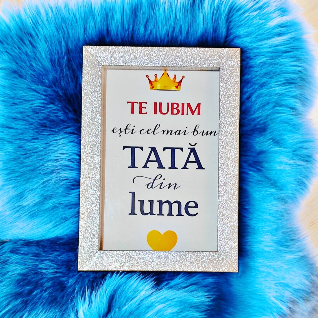 Tablou de lemn argintiu personalizat+cadou - accessorii și unelte - lemn - ramă foto - Artynos.ro