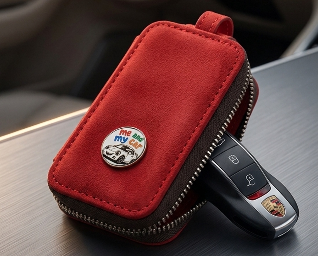 Portofel auto pt acte auto+husa chei auto+breloc foto cadou  - genți și portofele - accesorii genți - breloc - Artynos.ro