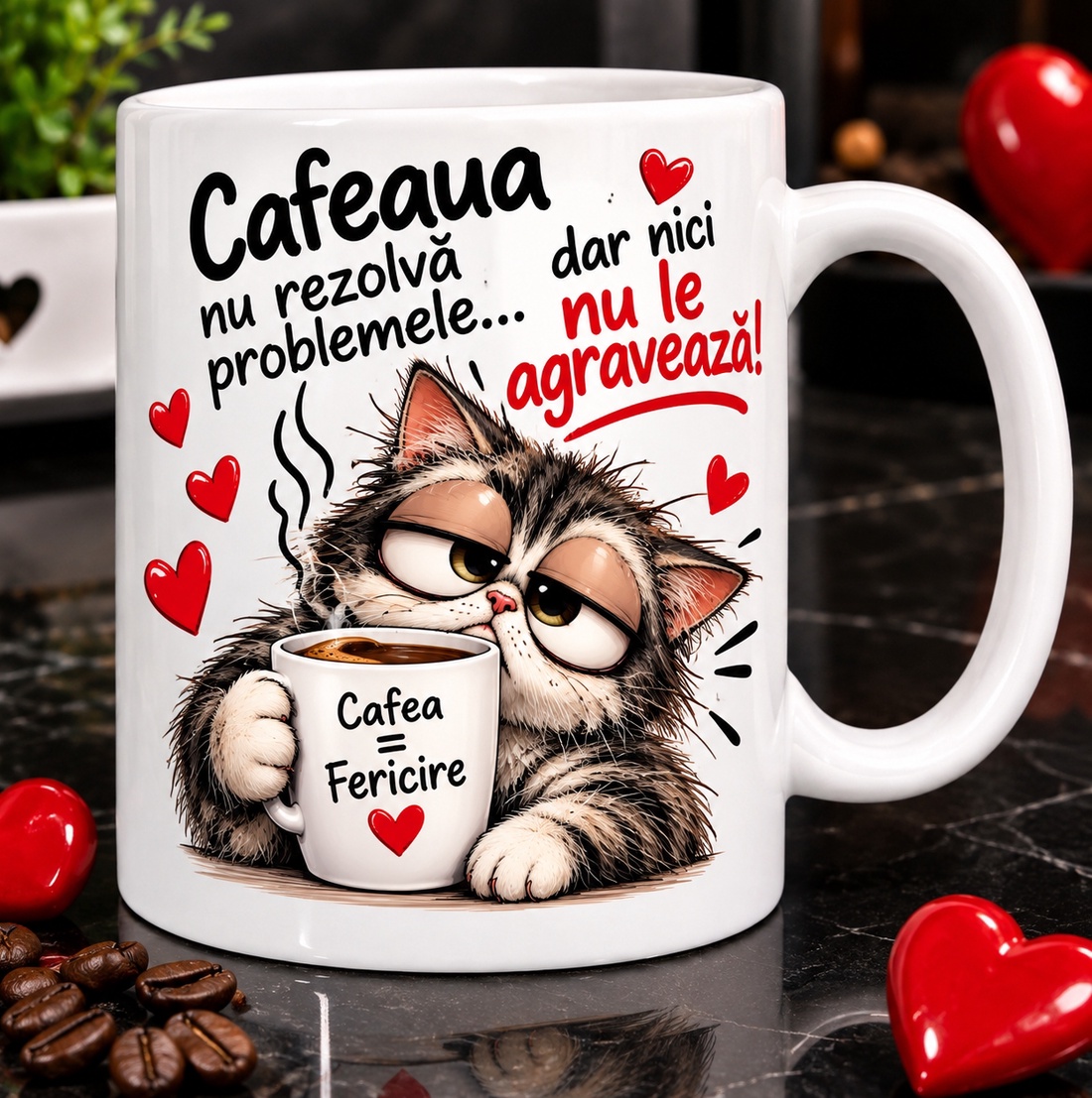 Cană  personalizată Cofee+breloc foto gratuit  - casă & stil de viață - echipamente de bucătărie - accesorii de servire - căni - Artynos.ro