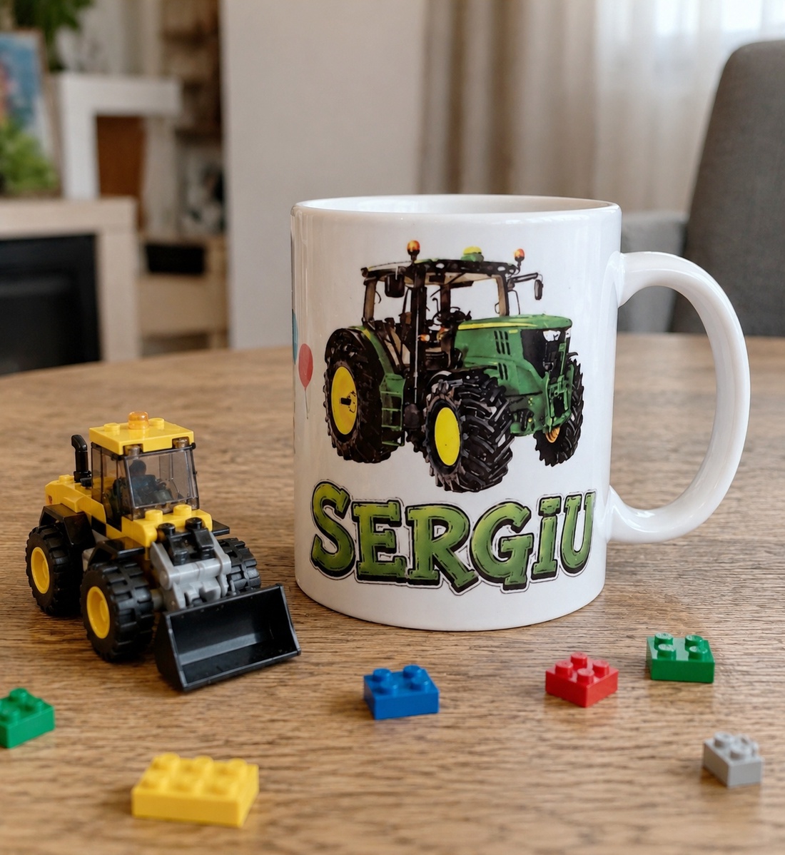 Cana Copii Sergiu+1breloc gratuit la comanda  - casă & stil de viață - echipamente de bucătărie - accesorii de servire - căni - Artynos.ro