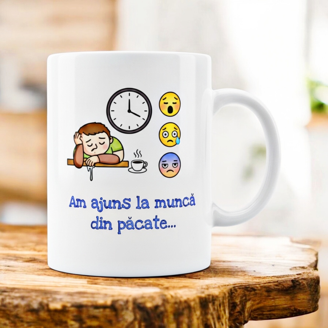 Cana amuzanta job +1breloc gratuit la comanda - casă & stil de viață - echipamente de bucătărie - accesorii de servire - căni - Artynos.ro