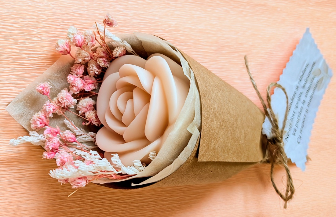 Buchet din ceară de soia - casă & stil de viață - accesorii pentru decorat casa - suport de flori - buchete de flori - Artynos.ro Buchet din ceară de soia - casă & stil de viață - accesorii pentru decorat casa - suport de flori - buchete de flori - Artynos.ro