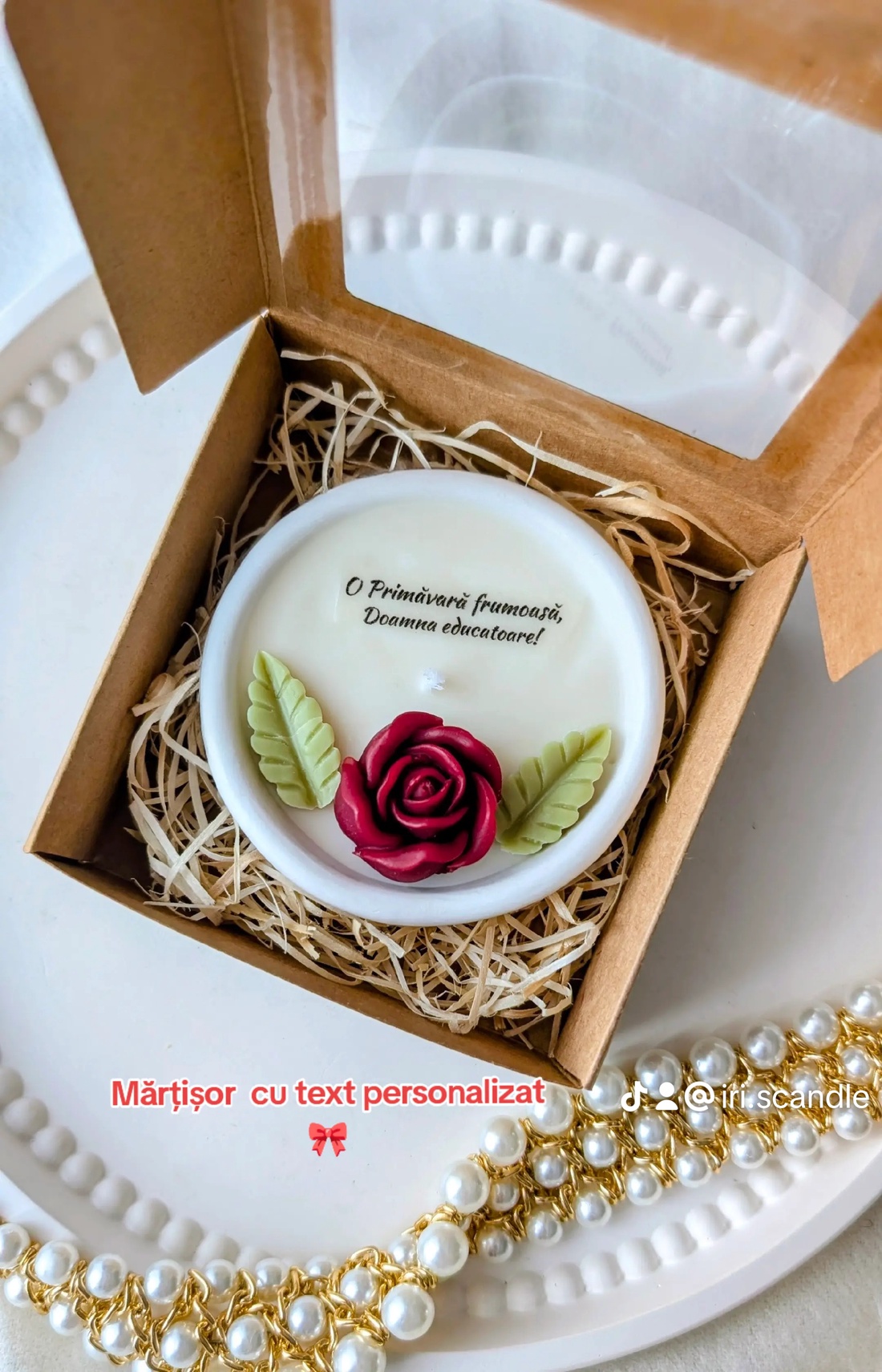 Mărțișor handmade  - bijuterii - mărțișor - Artynos.ro