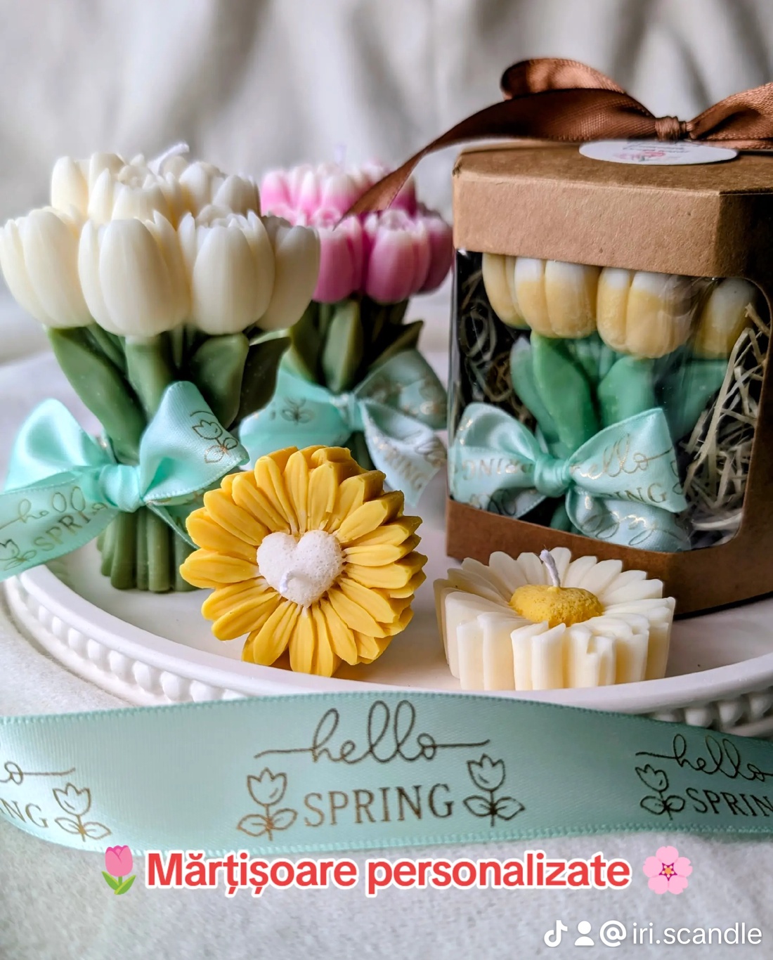 Lalele parfumate - bijuterii - mărțișor - Artynos.ro