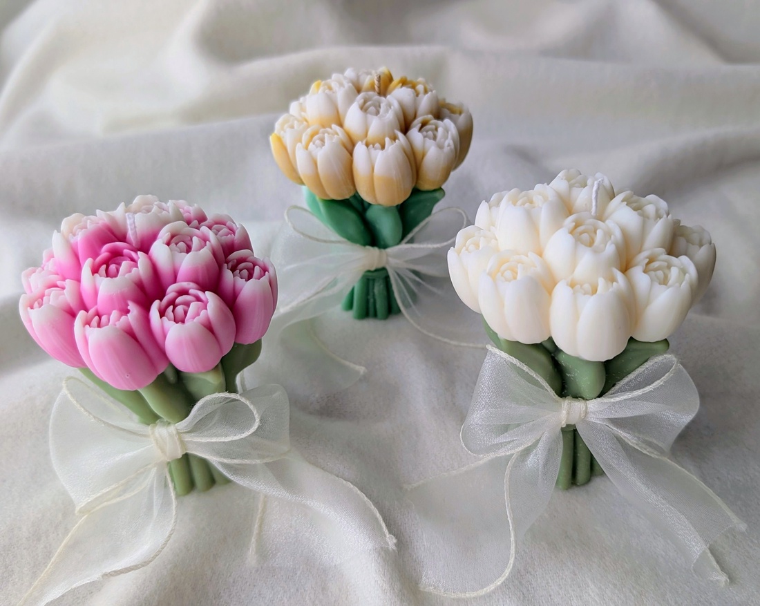 Lalele parfumate - bijuterii - mărțișor - Artynos.ro