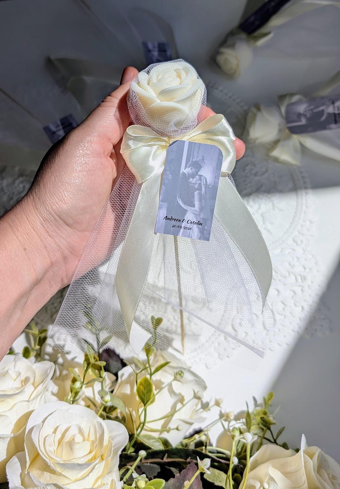 Mărturie cu poza voastră  - accesorii nuntă - amintiri și cadouri de nuntă - cadou nuntă - cutie de nuntă - Artynos.ro