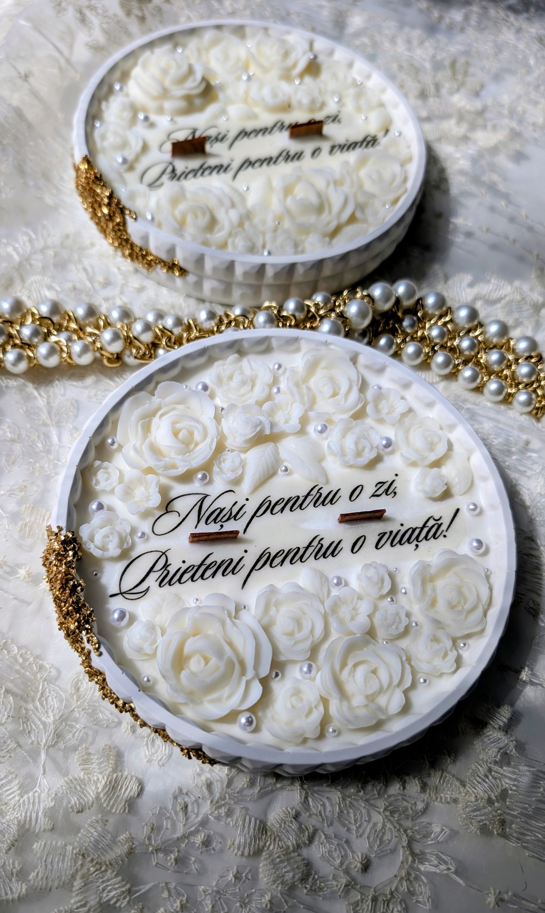 Cadou nași /fini...  - accesorii nuntă - amintiri și cadouri de nuntă - favoruri de nuntă - Artynos.ro