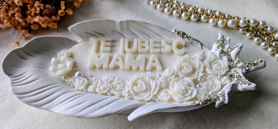 Lumânare parfumată  - accesorii nuntă - accesorii de nuntă - cravate mire - Artynos.ro