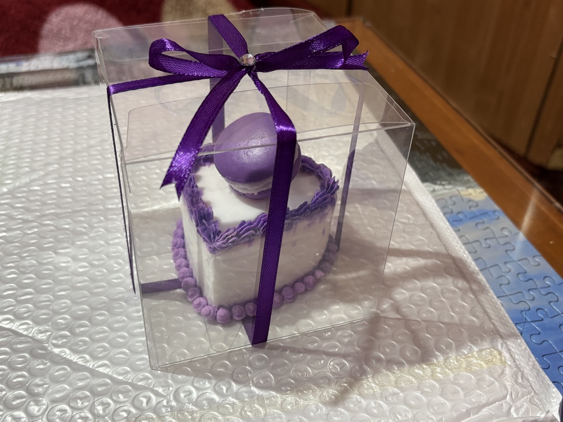 Tort în formă de inimă parfumat - igienă și înfrumusețare - săpunuri și articole de igienă - bureți de baie - Artynos.ro