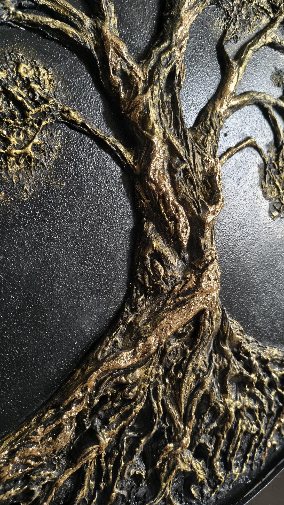 Tablou Arborele Vieții � handmade � decor perete � artă modernă � 92cm - casă & stil de viață - lămpi și corpuri de iluminat - tablouri cu leduri - Artynos.ro