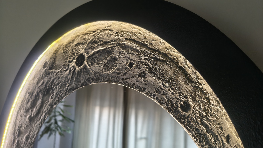 Luna reflectată - casă & stil de viață - lămpi și corpuri de iluminat - tablouri cu leduri - Artynos.ro
