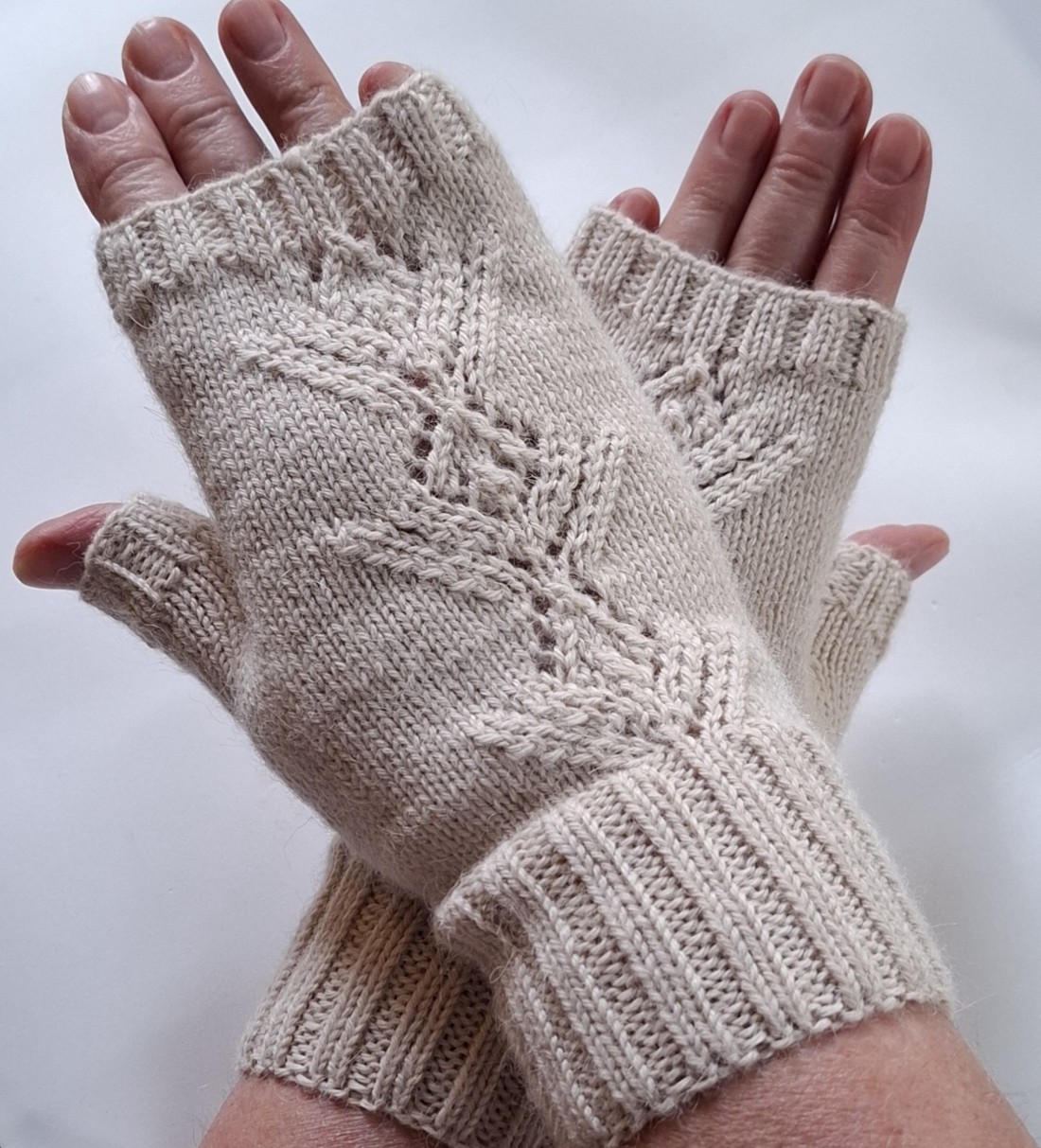 Mănuși tricotate manual, încălzitor de mâini, încălzitor de încheieturi. -  - Artynos.ro