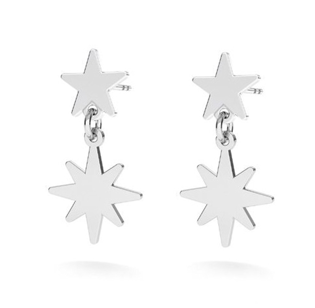 Accesorii pentru bijuterii din argint 925: bază pentru cercei cu dop EFK B 64e - - Artynos.ro Accesorii pentru bijuterii din argint 925: bază pentru cercei cu dop EFK B 64e - - Artynos.ro
