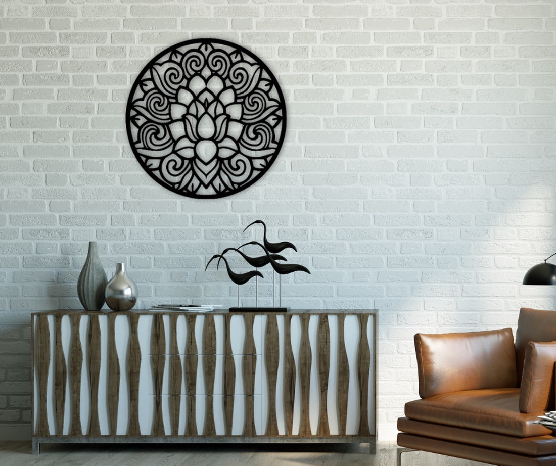 Lótusz mandala fali dekoráció - casă & stil de viață - accesorii pentru decorat casa - decorațiuni de pereți, decorațiuni suspendate - scrisuri pe perete - Artynos.ro Lótusz mandala fali dekoráció - casă & stil de viață - accesorii pentru decorat casa - decorațiuni de pereți, decorațiuni suspendate - scrisuri pe perete - Artynos.ro