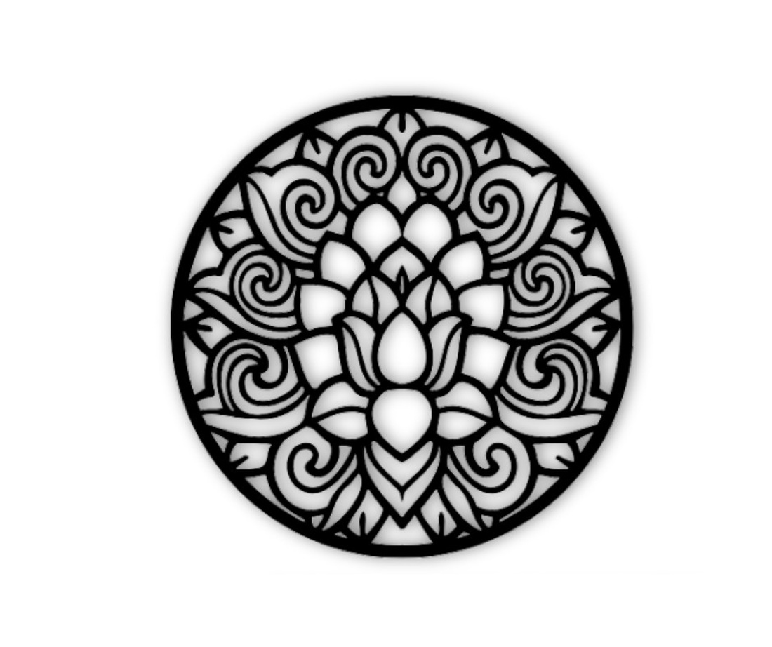 Lótusz mandala fali dekoráció - casă & stil de viață - accesorii pentru decorat casa - decorațiuni de pereți, decorațiuni suspendate - scrisuri pe perete - Artynos.ro Lótusz mandala fali dekoráció - casă & stil de viață - accesorii pentru decorat casa - decorațiuni de pereți, decorațiuni suspendate - scrisuri pe perete - Artynos.ro