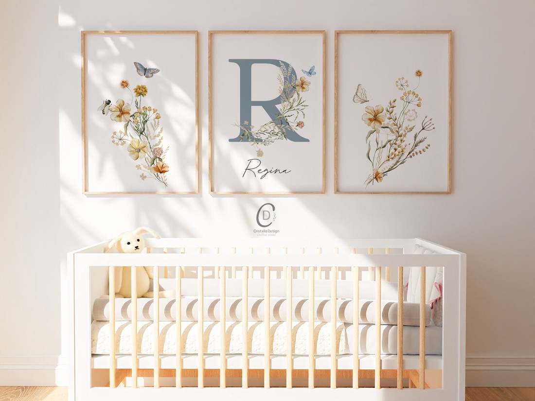 Mezei imagine cu numele florii, cadou de botez, decorare cameră copil, set de artă de perete cu flori sălbatice de 3 - - Artynos.ro Mezei imagine cu numele florii, cadou de botez, decorare cameră copil, set de artă de perete cu flori sălbatice de 3 - - Artynos.ro