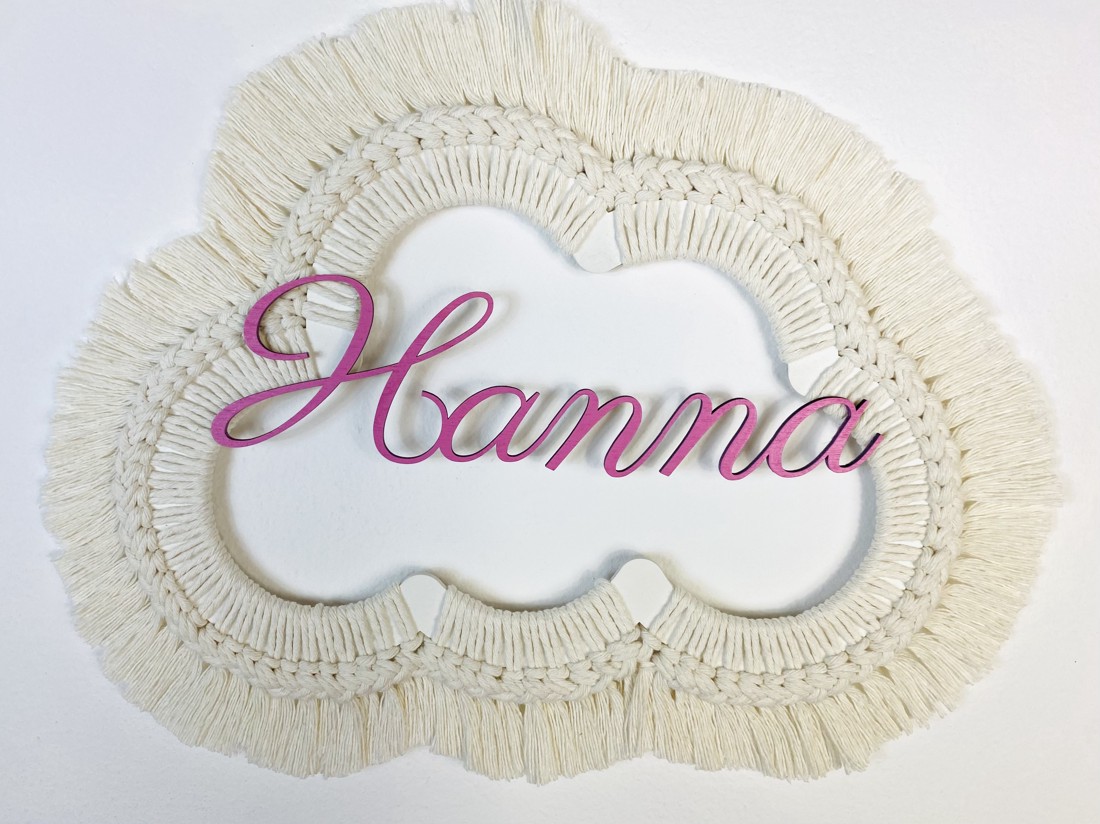 Personalizat macramé nor pentru copii și copii decorare de perete cameră - - Artynos.ro Personalizat macramé nor pentru copii și copii decorare de perete cameră - - Artynos.ro