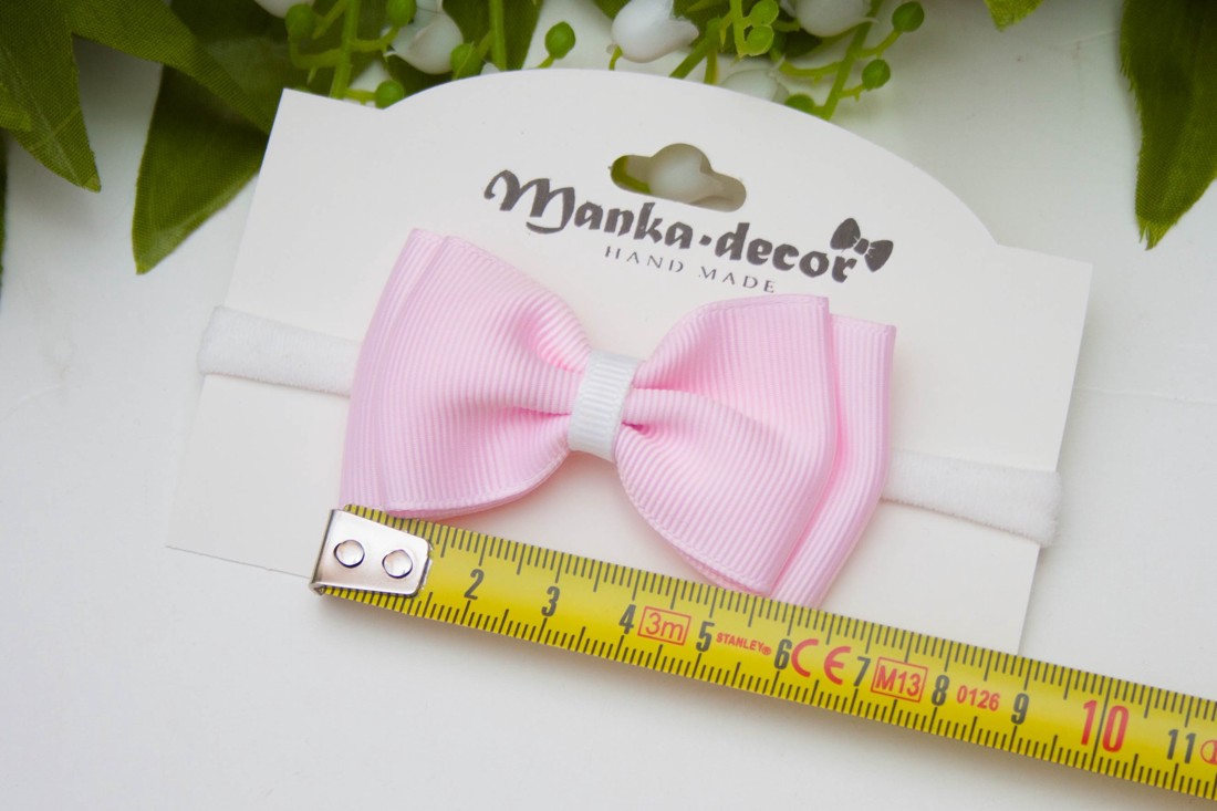 Bentiță elastică pentru păr - Roz deschis - accessorii și unelte - mercerie - fire, ață de croșetat - Artynos.ro