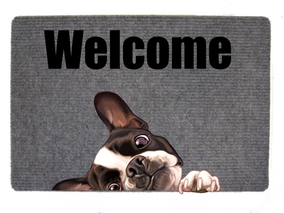 Buldog francez doormat - - Artynos.ro Buldog francez doormat - - Artynos.ro