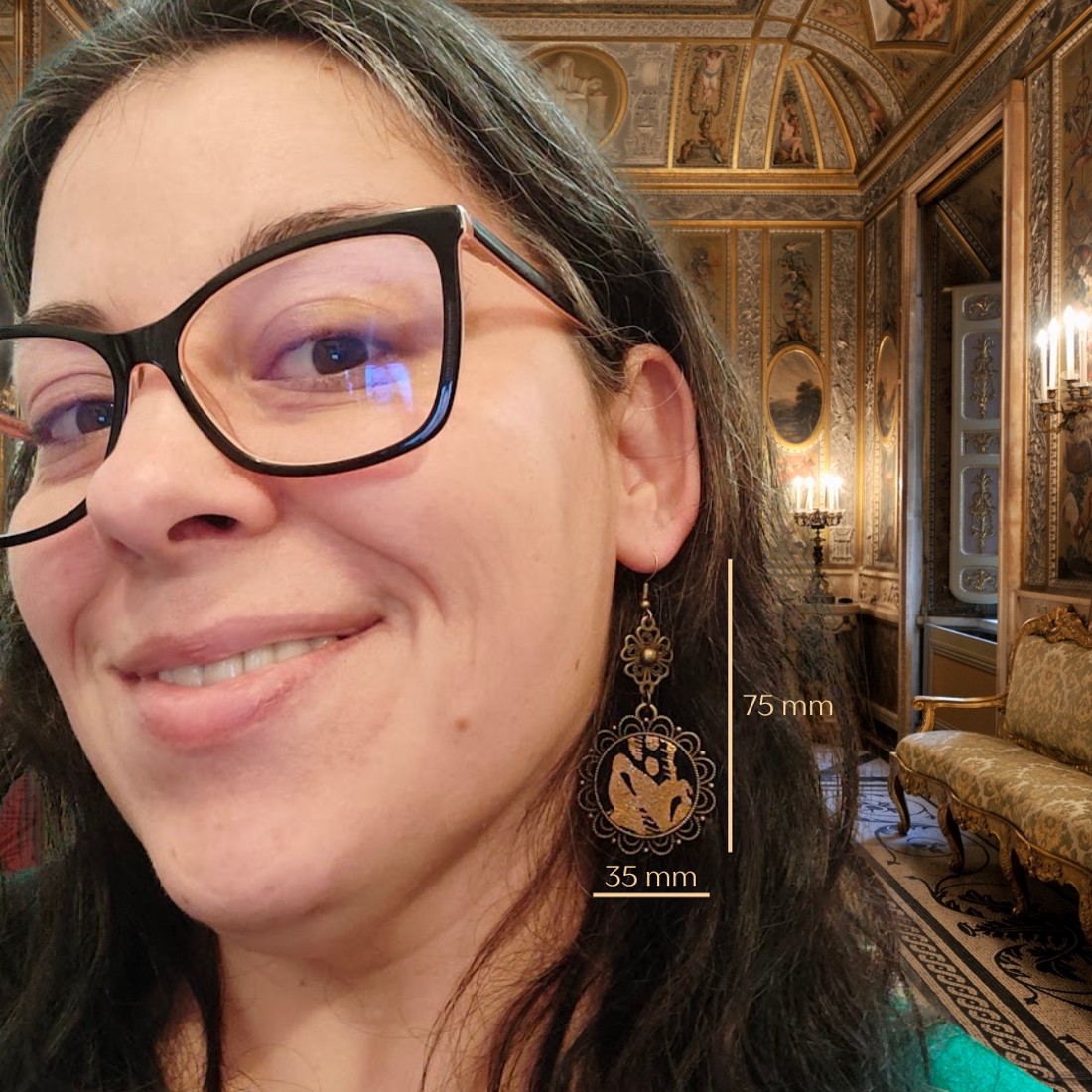 Cercei din piele - model mare - accesorii de crăciun - cadou tematic de moș crăciun, decorațiuni - decor de interior moș crăciun - Artynos.ro Cercei din piele - model mare - accesorii de crăciun - cadou tematic de moș crăciun, decorațiuni - decor de interior moș crăciun - Artynos.ro
