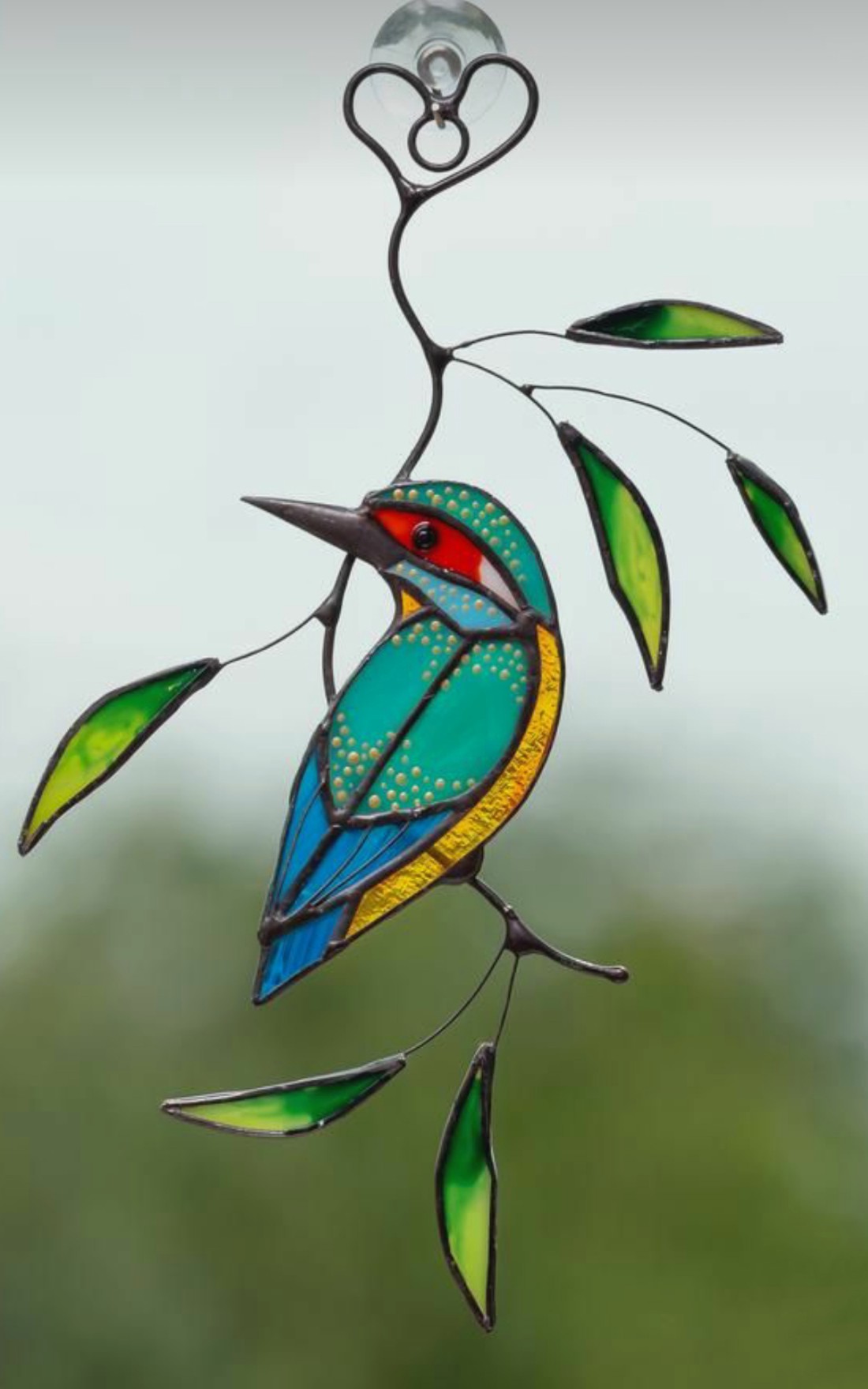 Decorațiuni pentru ferestre Kingfisher - casă & stil de viață - accesorii pentru decorat casa - decorațiuni de pereți, decorațiuni suspendate - decorațiuni suspendate - Artynos.ro