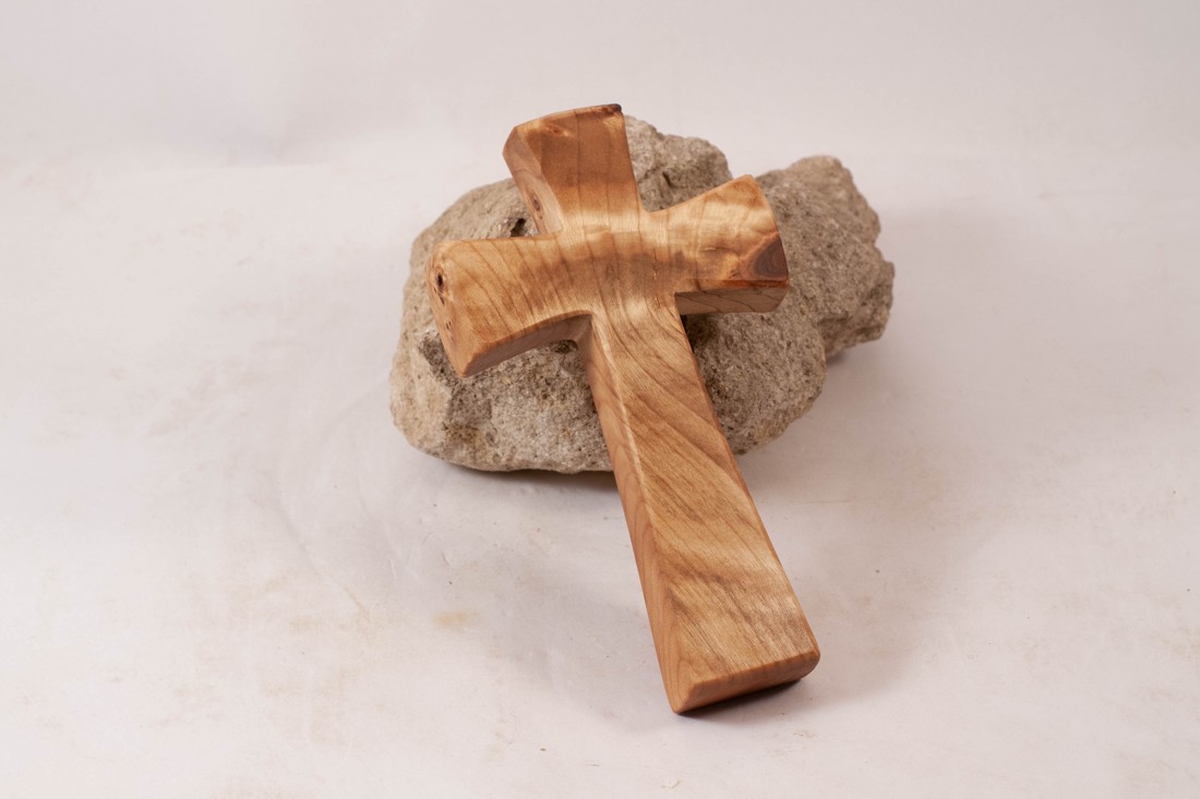 crucifix din lemn, crucifix de perete  - casă & stil de viață - accesorii religioase - cruce - Artynos.ro