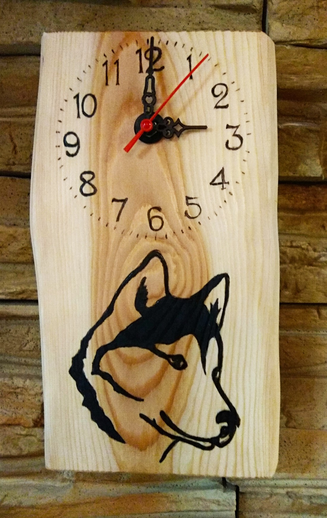 Husky câine ceas de perete - - Artynos.ro Husky câine ceas de perete - - Artynos.ro